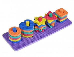 Мой первый развивающий набор-сортер «Формы и цвета» (Робинс, 4607058376253rob)